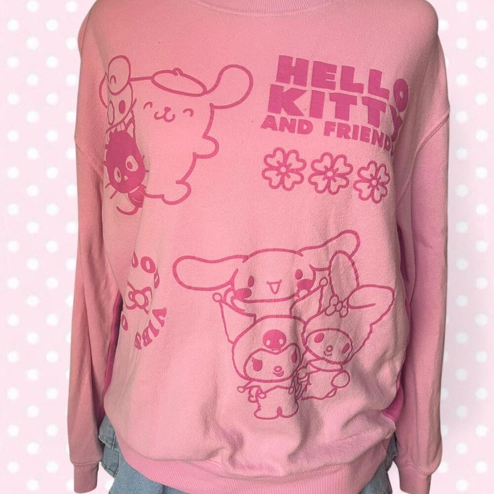 Sanrio Hello Kitty Women's Pink Sweatshirt